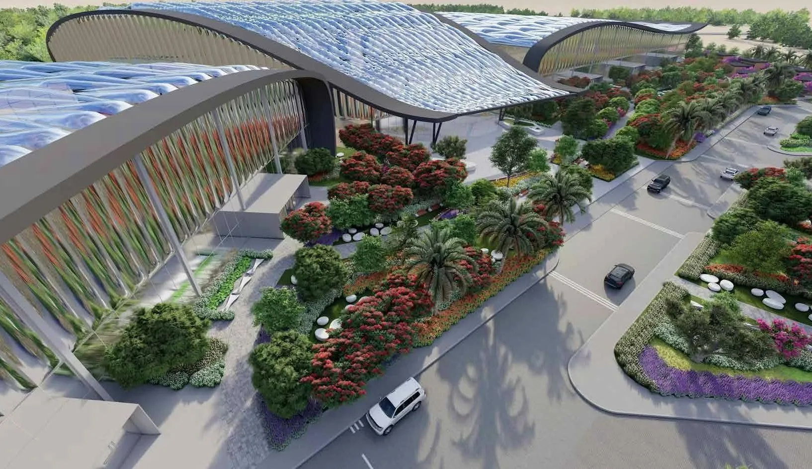 Al Rahba Green House Project, view 1 of 2